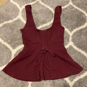 Guess Peplum Top